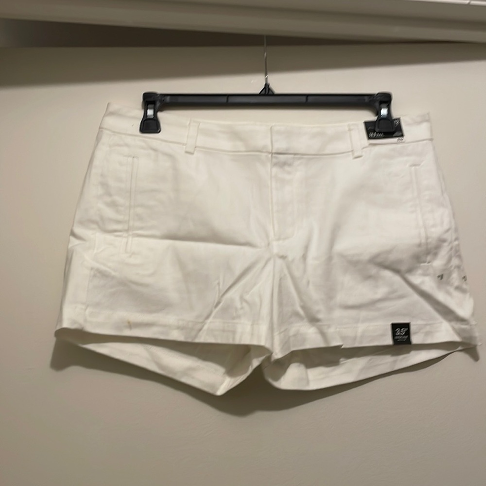 White size 13 brand new a.n.a shorts 3.5” inseam